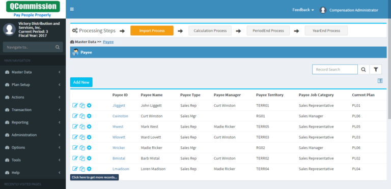 Sales Commission Tracking Software — Method